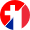 bandiera CH FR